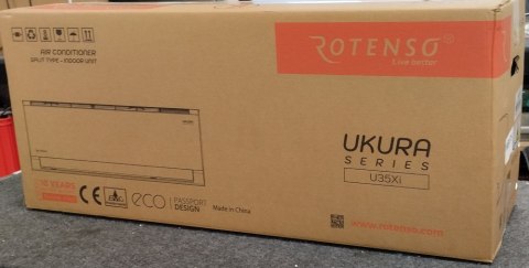 Wyprzedaż (WB175) Klimatyzator ROTENSO UKURA U35Xi R15 j.wewn. Wyprzedaż (WB175) Klimatyzator ROTENSO UKURA U35Xi R15 j.wewn.