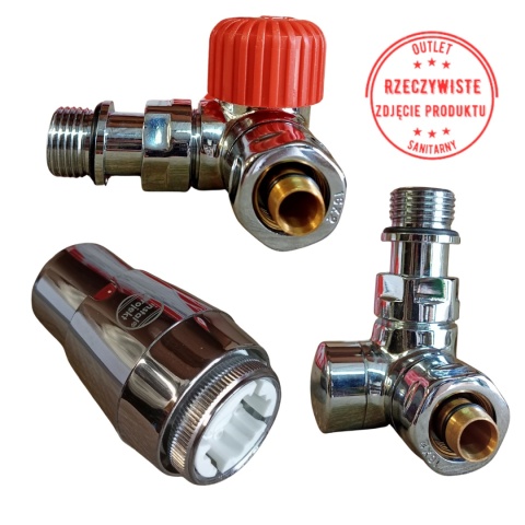 Zestaw termostatyczny VISION GZ 1/2'' ze złączkami do PEX 16x2 Vario Term Zestaw termostatyczny VISION GZ 1/2'' ze złączkami do PEX 16x2 Vario Term