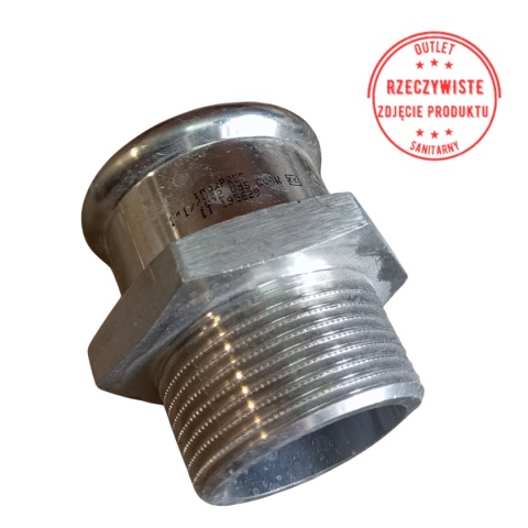 Złączka inoxPRES Raccorderie Metalliche GZ 42x1 1/4'' Złączka inoxPRES Raccorderie Metalliche GZ 42x1 1/4''