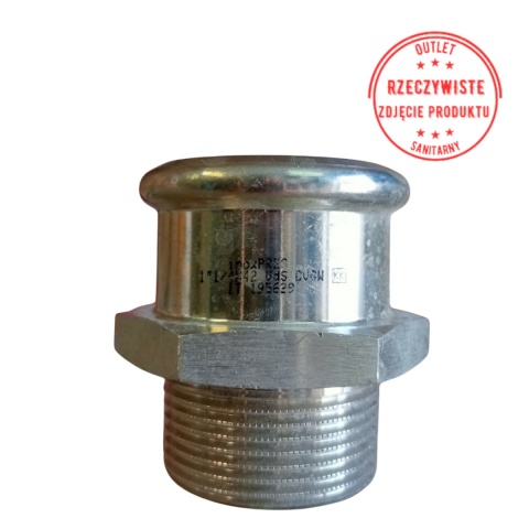 Złączka inoxPRES Raccorderie Metalliche GZ 42x1 1/4'' Złączka inoxPRES Raccorderie Metalliche GZ 42x1 1/4''