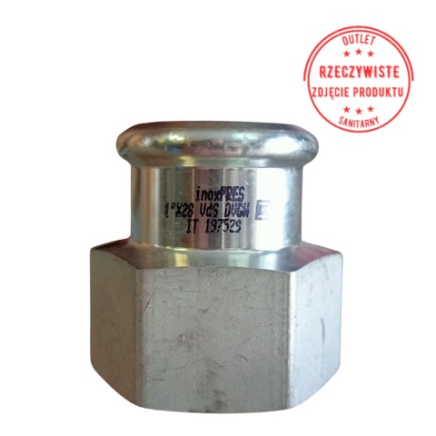 Złączka inoxPRES Raccorderie Metalliche GW 28x1'' Złączka inoxPRES Raccorderie Metalliche GW 28x1''