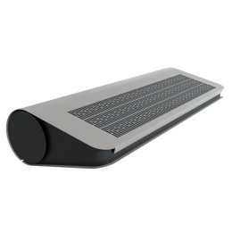 Kurtyna powietrzna bez wymiennika ciepła Slim N-100 RAL9006 Flowair