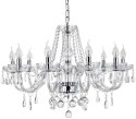 Lampa 300750 kryształowa 8-ramienna