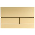 STELAŻ PODT WC K011A-Q + PRZYCISK T BRUSH GOLD