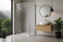 DRZWI PRYSZNICOWE ATLAS CHROM 120 L