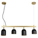 Lampa APP1031-4CP Black