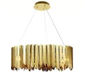 Lampa wisząca metalowa APP1764-8CP 50cm