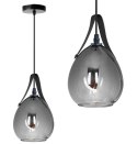 Lampa APP1774-1CP Black Grey