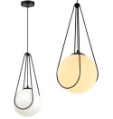 Lampa APP1792-1CP 20cm Black