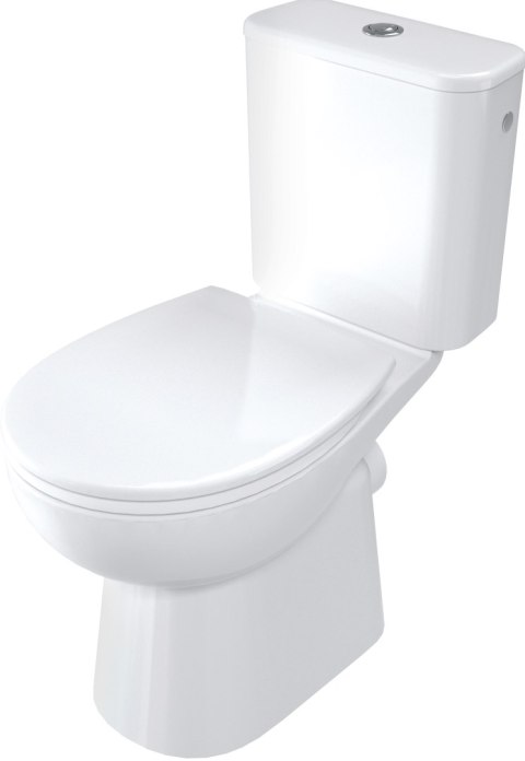 Miska WC kompakt bezkołnierzowa