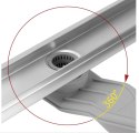 ODPŁYW NEOX SUPERFLOW SZCZOTKOWANY 500