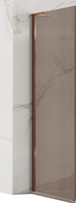 ŚCIANKA PRYSZNICOWA HUGO BROWN/BRUSH COPPER 80