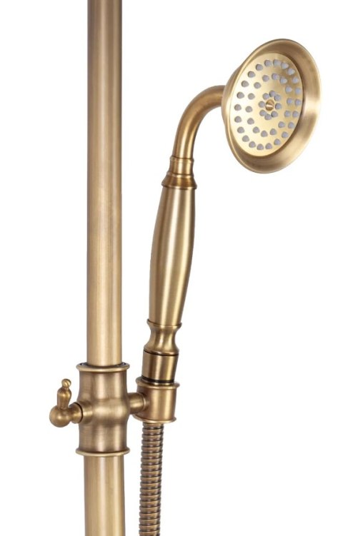 ZESTAW NATRYSKOWY BERGAMO BRĄZ ANTYCZNY ZESTAW NATRYSKOWY BERGAMO BRĄZ ANTYCZNY