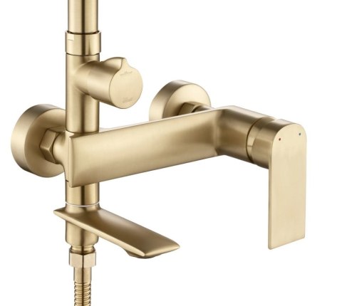 ZESTAW NATRYSKOWY MY2102-78GG VENETA ZŁOTY SZCZOTK ZESTAW NATRYSKOWY MY2102-78GG VENETA ZŁOTY SZCZOTK