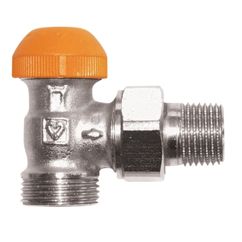 Zawór termostatyczny kątowy z widoczną nastawą wstępną HERZ-TS-98-V 1/2'' Zawór termostatyczny kątowy z widoczną nastawą wstępną HERZ-TS-98-V 1/2''