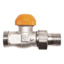 Zawór termostatyczny prosty z widoczną nastawą wstępną HERZ-TS-98-V 1/2''