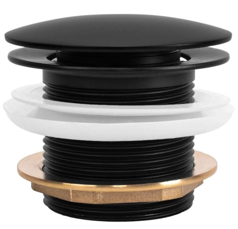 KOREK UNIWERSALNY DO WANNY CZARNY