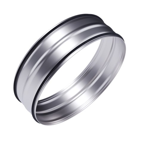 Nypel z uszczelką iSTREAM STEEL 160