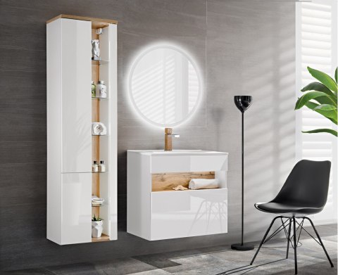 Szafka pod umywalkę 60cm BAHAMA WHITE