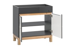 Szafka pod umywalkę 60cm BALI GRAFIT