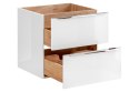 Szafka pod umywalkę 60cm CAPRI WHITE szuflady