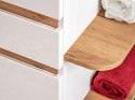 Szafka pod umywalkę 90cm PLATINUM Szuflady