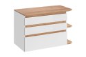 Szafka pod umywalkę 90cm PLATINUM Szuflady