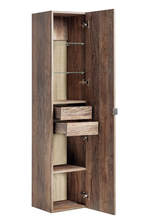 Szafka wysoka SANTA FE OAK szuflady