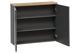 Szafka z lustrem 80cm BALI GRAFIT