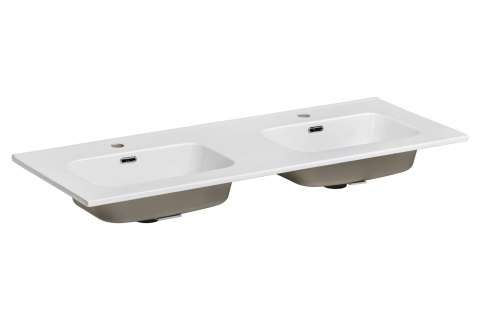 Umywalka meblowa dwukomorowa 120cm Umywalka meblowa dwukomorowa 120cm