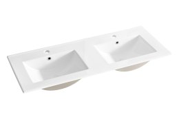 Umywalka meblowa dwukomorowa 120cm LAVA
