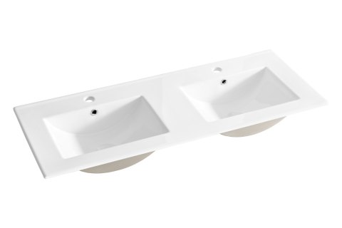 Umywalka meblowa dwukomorowa 120cm LAVA