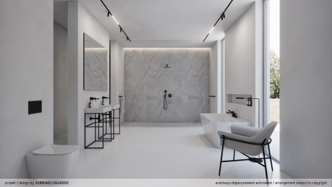 Wanna akrylowa przyścienna/wolnostojąca prostokątna - 160 cm