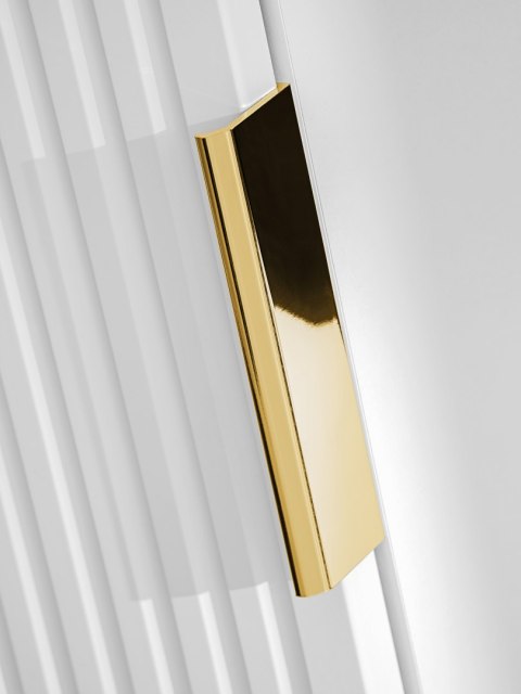 Szafka pod umywalkę 60cm biała ryflowana ADEL WHITE Szafka pod umywalkę 60cm biała ryflowana ADEL WHITE