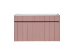 Szafka pod umywalkę 80cm 1 szuflada, Iconic Rose