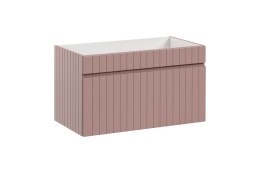 Szafka pod umywalkę 80cm 1 szuflada, Iconic Rose