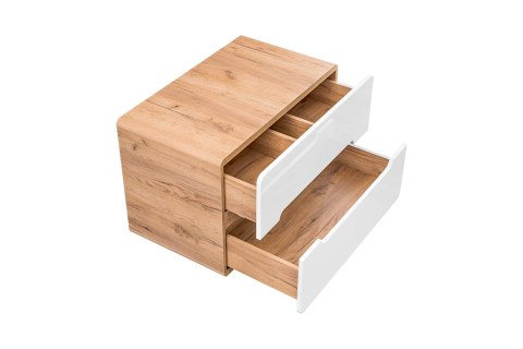 Szafka pod umywalkę 80cm ARUBA WHITE szuflady