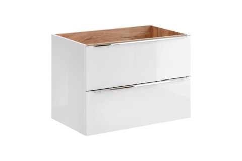 Szafka pod umywalkę 80cm CAPRI WHITE szuflady