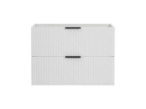 Szafka pod umywalkę 80cm 2 szuflady ADEL WHITE