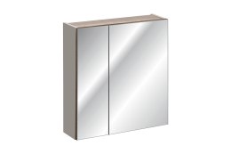 Szafka z Lustrem 60cm 2 Drzwi, Santa Fe Taupe