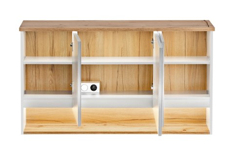 Szafka z lustrem 120cm BAHAMA WHITE