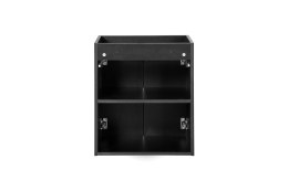 Szafka pod umywalkę 50cm 2 drzwi Nova Black