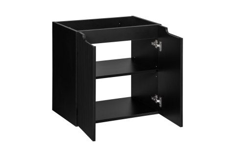Szafka pod umywalkę 60cm 2 drzwi Nova Black