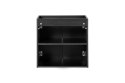 Szafka pod umywalkę 60cm 2 drzwi Nova Black