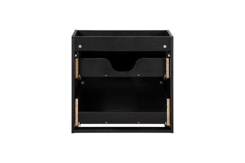 Szafka pod umywalkę 60cm 2 szuflady Nova Black