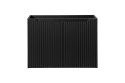Szafka pod umywalkę 80cm 2 drzwi Nova Black