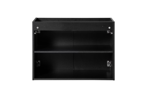 Szafka pod umywalkę 80cm 2 drzwi Nova Black