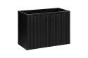 Szafka pod umywalkę 80cm 2 drzwi Nova Black