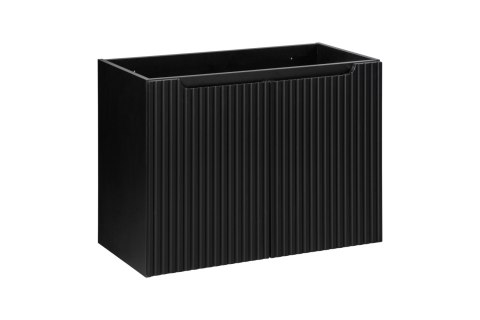Szafka pod umywalkę 80cm 2 drzwi Nova Black