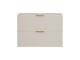 Szafka pod umywalkę 80cm kaszmir ryflowana ADEL CASHMERE